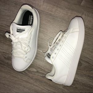 adidas neo cloudfoam advantage clean court shoe